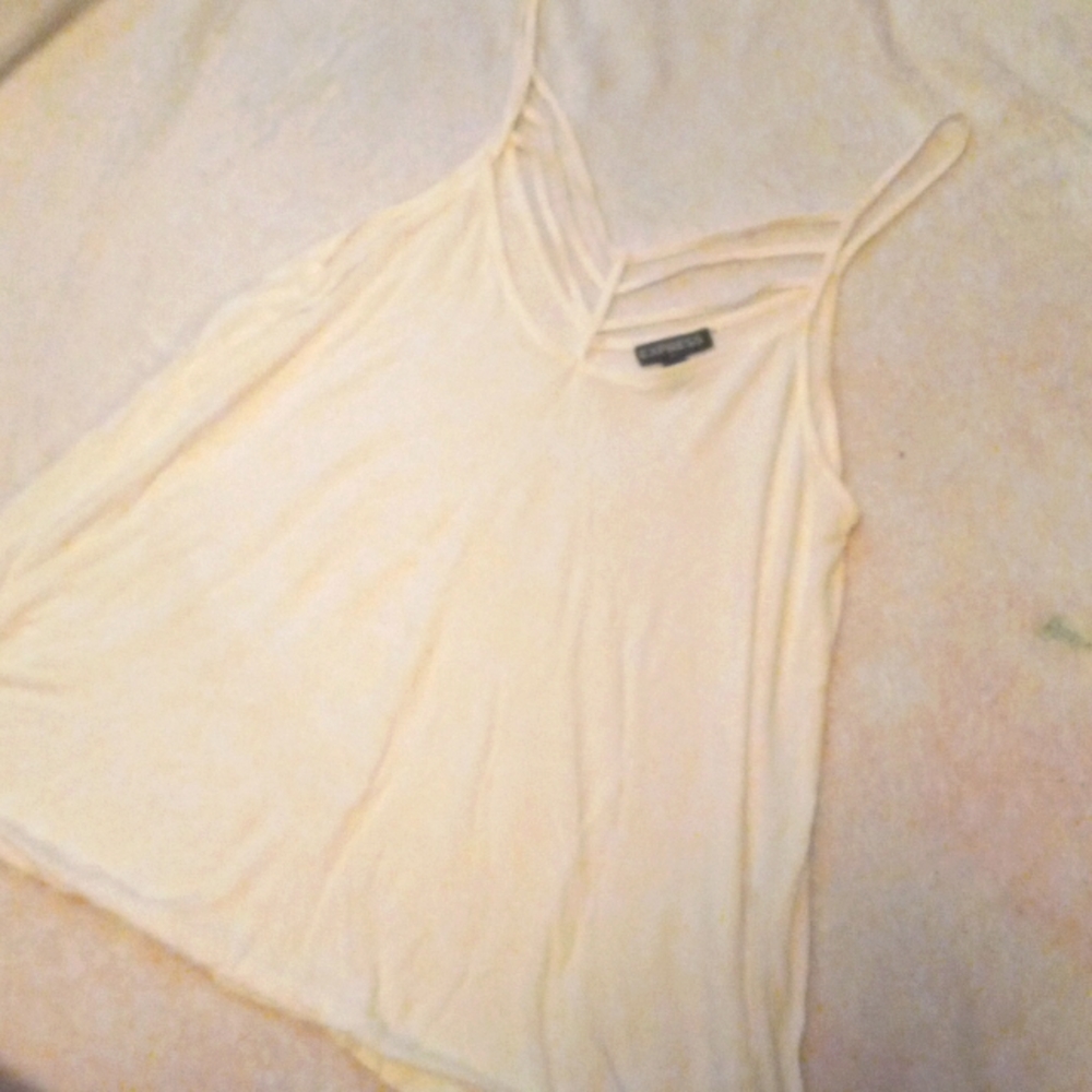 Express White Tank, Small